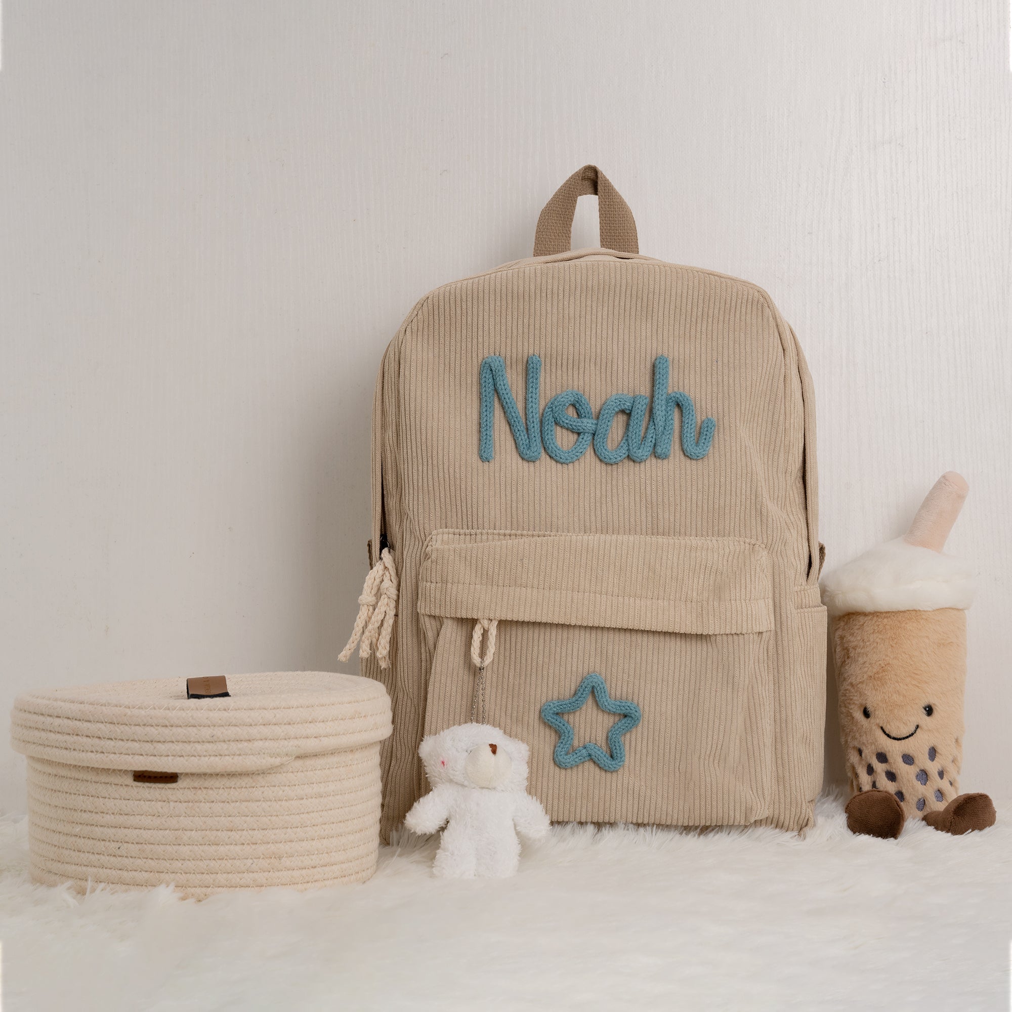 K&C - Personalized Knitted Backpack