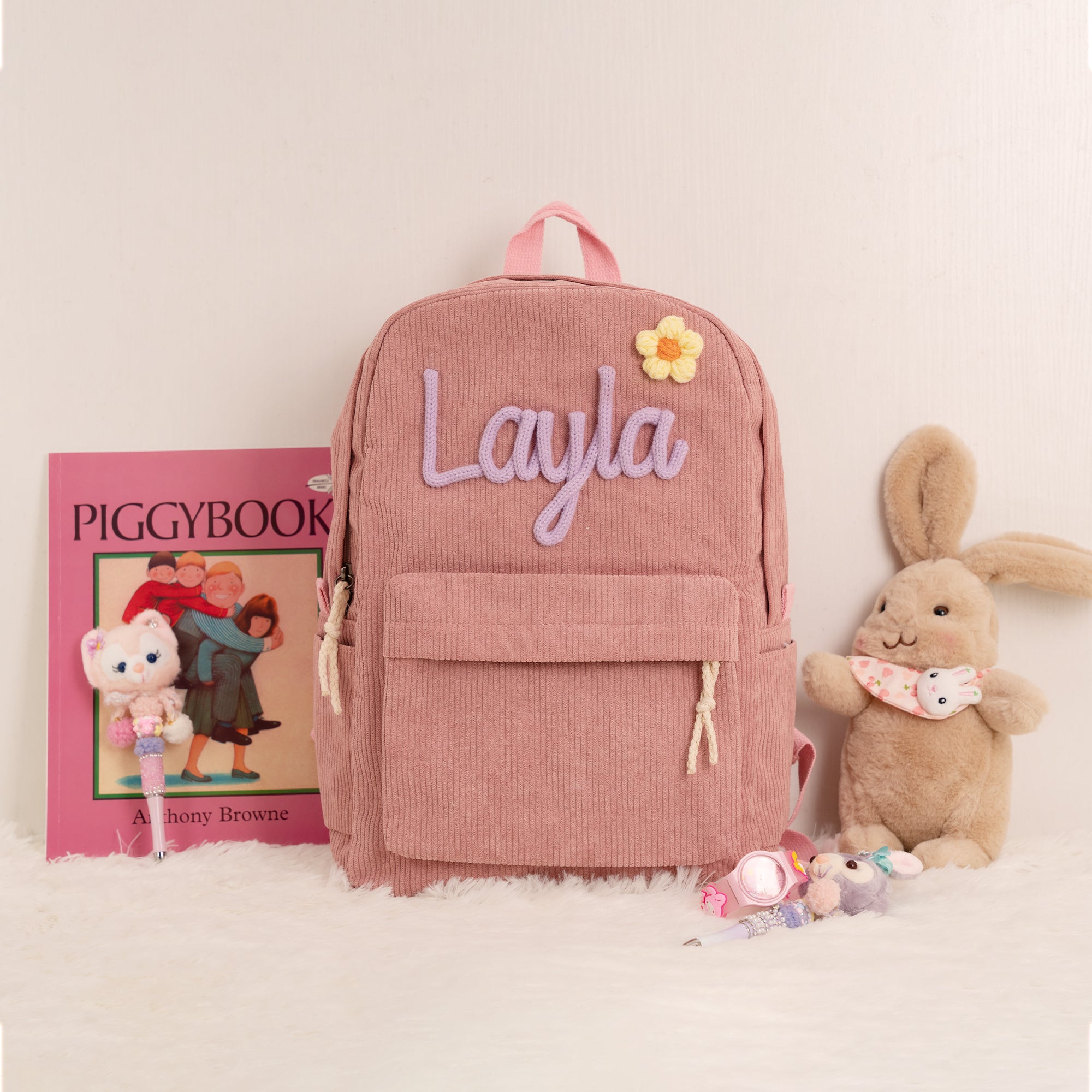 K&C - Personalized Knitted Backpack