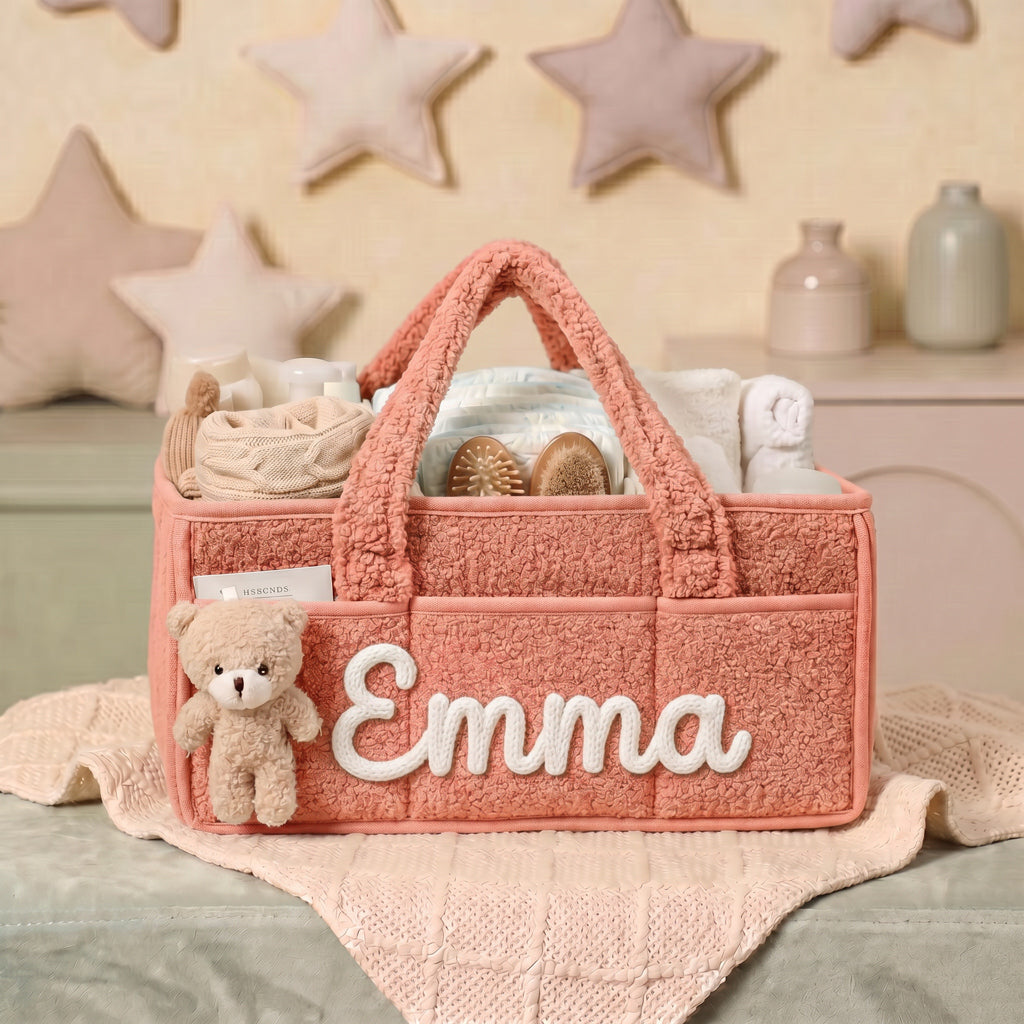 K&C - Personalized Baby Storage Basket