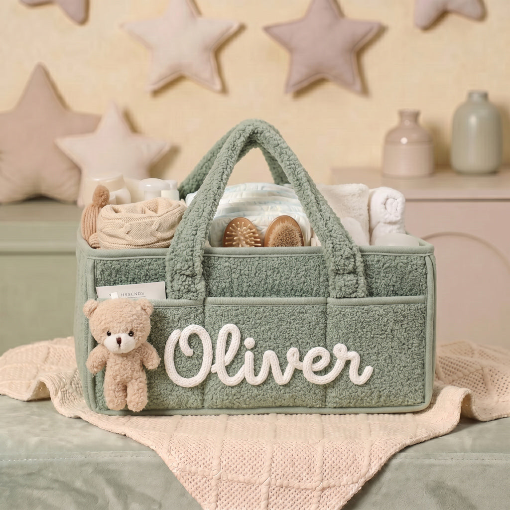 K&C - Personalized Baby Storage Basket
