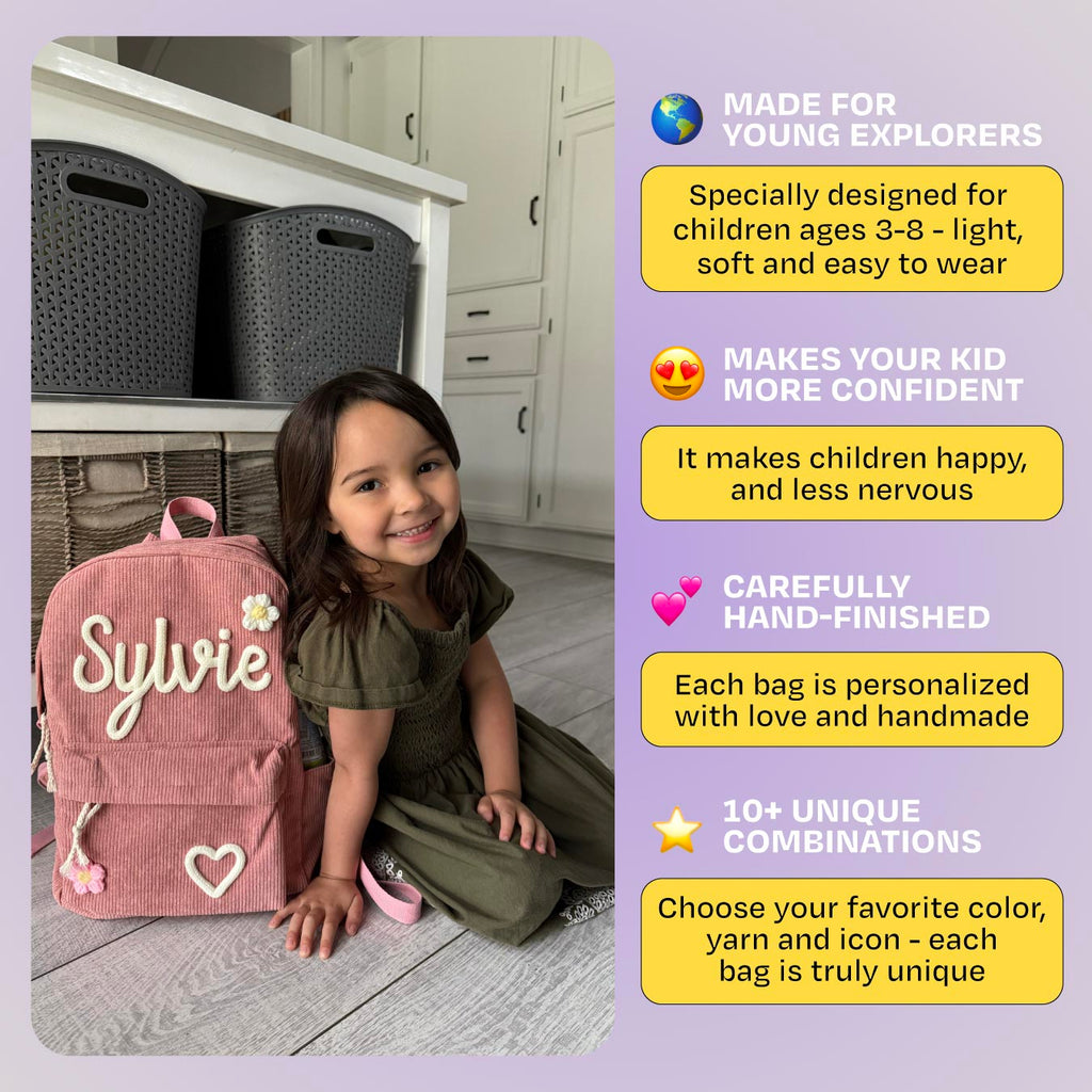 K&C - Personalized Knitted Backpack